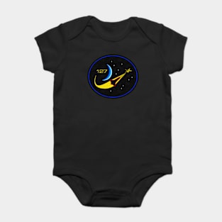 Black Panther Art - NASA Space Badge 91 Baby Bodysuit